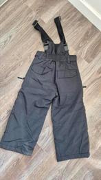 Skibroek met bretels, maat 104 zwart, Ophalen of Verzenden, Broek