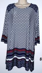 Tuniek maat 6 (46), Ophalen of Verzenden, Zo goed als nieuw, Blauw, Blouse of Tuniek