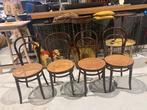 4 x Thonet stoel type 14 bj 1960/70, Gebruikt, Bruin, Ophalen of Verzenden, Eén