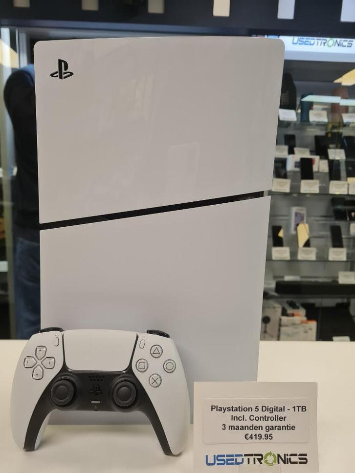 Playstation 5 Digital, Spelcomputers en Games, Spelcomputers | Sony PlayStation 5, Gebruikt, Playstation 5 Digital, Ophalen of Verzenden