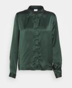 Nieuw: Overhemdblouse maat 42 Dennengroen, Ophalen of Verzenden, Zo goed als nieuw, Maat 42/44 (L), Groen