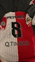 Feyenoord shirt bekerfinale met handtekeningen en timber#8, Ophalen of Verzenden, Zo goed als nieuw, Shirt