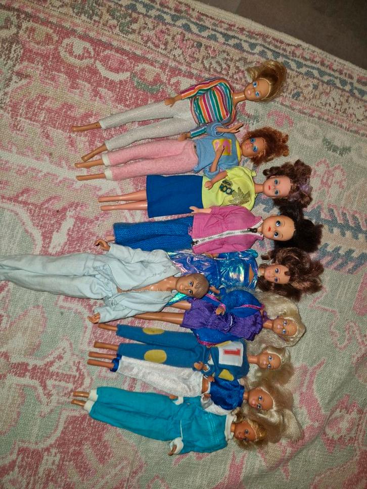 Vintage Barbie Collectie + Ken '80, Kinderen en Baby's, Speelgoed | Poppen, Gebruikt, Barbie, Ophalen of Verzenden