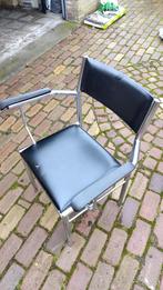 5 Design Stoelen - Gratis Afhalen!, Huis en Inrichting, Stoelen, Ophalen, Gebruikt, Zwart, Metaal