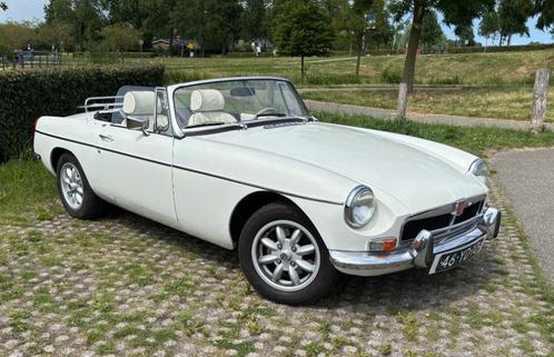 MG B, 1.8 roadster, Overdrive, EU-type, Auto's, MG, Particulier, B, Lederen bekleding, Lichtmetalen velgen, Benzine, Cabriolet