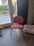 Fauteuil roestrood, Huis en Inrichting, Ophalen, 75 tot 100 cm, Zo goed als nieuw, Metaal