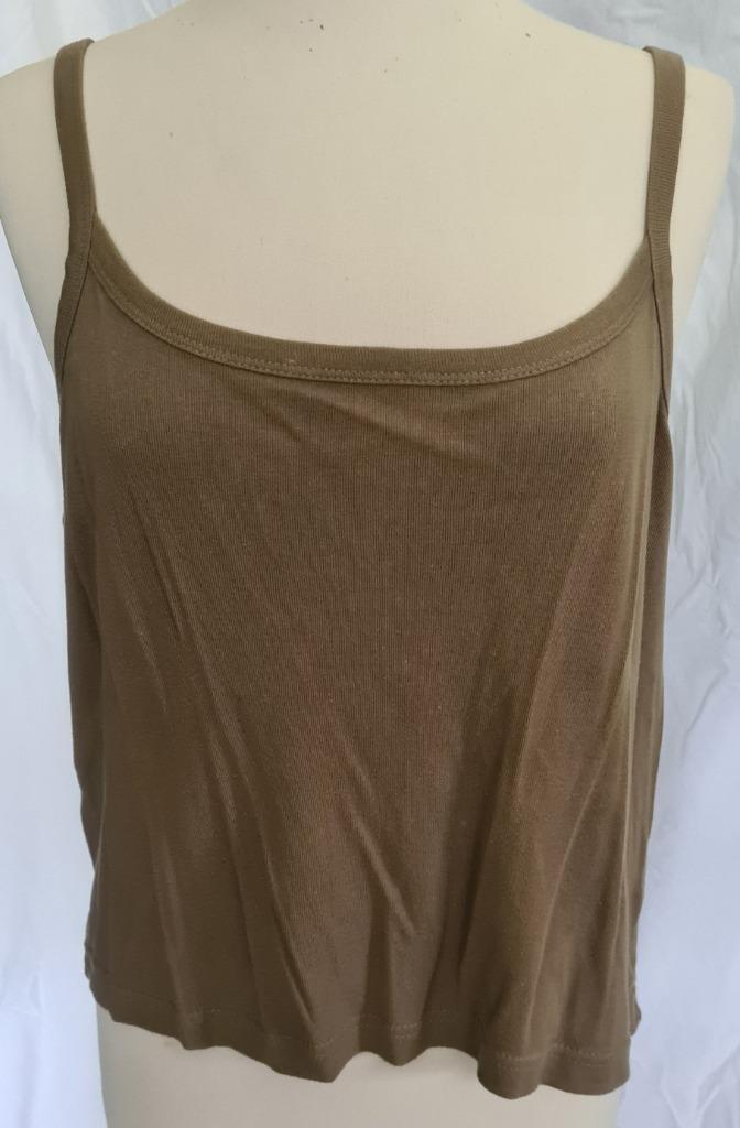 Groen, top, maat 46-48, Kleding | Dames, Tops, Gedragen, Maat 46/48 (XL) of groter, Groen, Zonder mouw, Verzenden