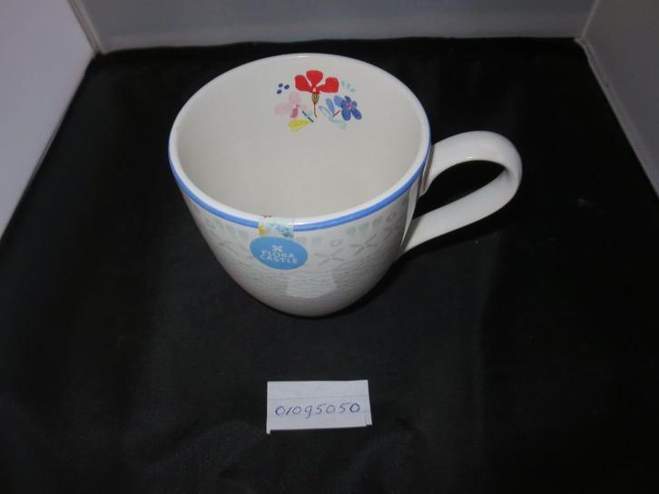 Theekoppen Mia Flora Castle servies, Huis en Inrichting, Keuken | Servies, Nieuw, Kop(pen) en/of Schotel(s), Overige stijlen, Overige materialen