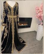Marokkaanse jurk 2 delig incl riem, Maat 38/40 (M), Ophalen of Verzenden, Zo goed als nieuw, Zwart