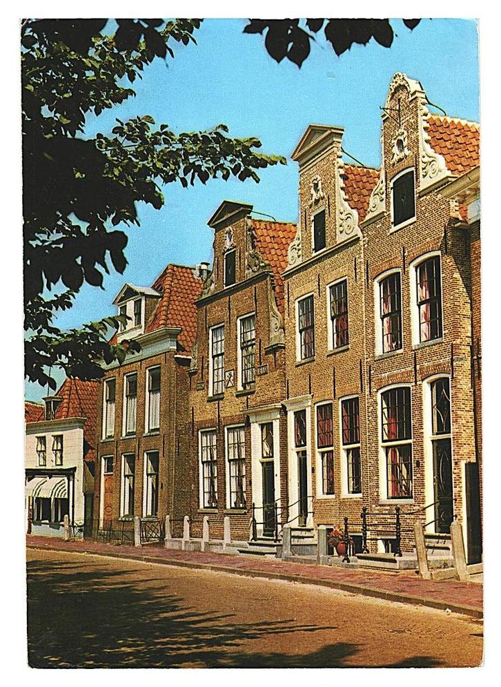 980604 Blokzijl Ov 1980 _Gelopen met mooie zegel Bevrijding, Verzamelen, Ansichtkaarten | Nederland, Gelopen, Overijssel, 1960 tot 1980