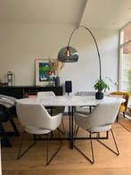 Eettafel marmer, Huis en Inrichting, Ophalen, Overige materialen, Gebruikt, 200 cm of meer