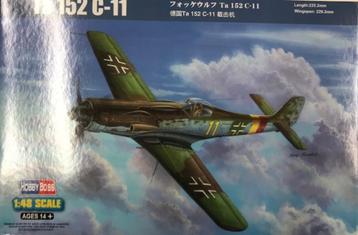 Coelianmodels, Hobby Boss, 81704, Ta-152 C-11, 1/48, € 25,- beschikbaar voor biedingen
