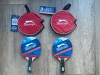 Nieuwe tafeltennis batjes Slazenger - met hoes, Sport en Fitness, Tafeltennis, Verzenden, Nieuw, Net, Batje(s) of Balletje(s)