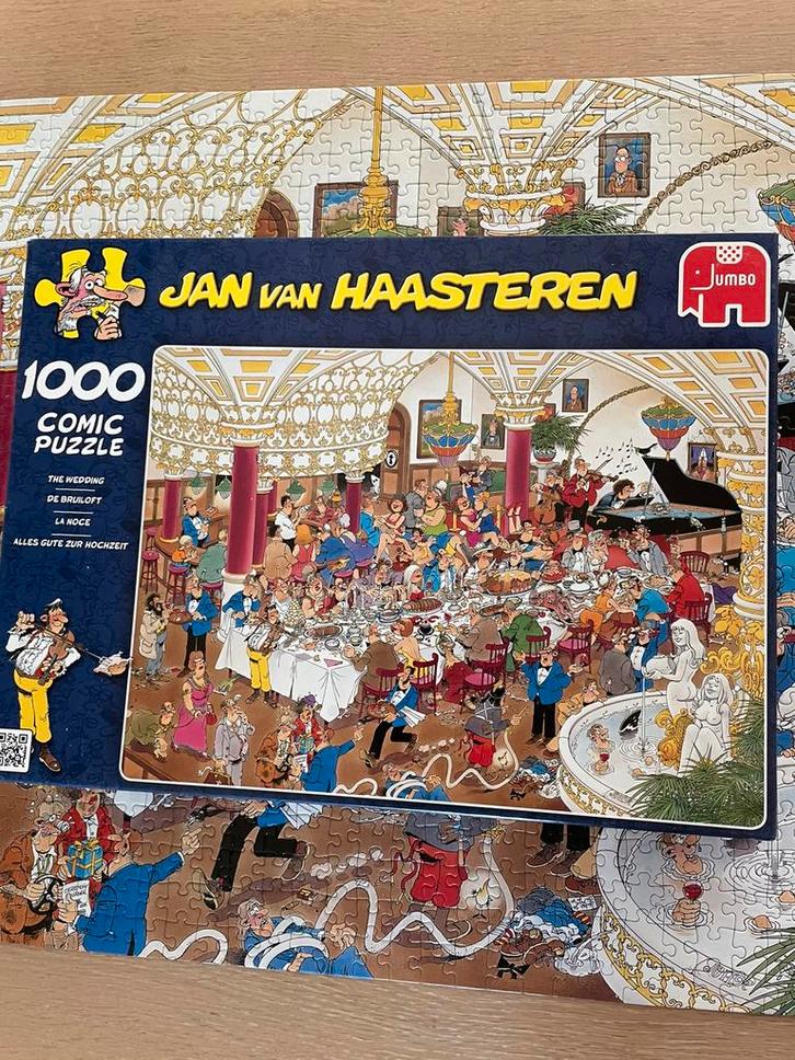 Jan van Haasteren, Hobby en Vrije tijd, Denksport en Puzzels, Zo goed als nieuw, 500 t/m 1500 stukjes, Ophalen of Verzenden