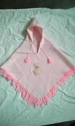 Poncho 1-2  jaar roze, Overige typen, Meisje, Ophalen of Verzenden, Zo goed als nieuw