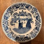 Delfts Blauw Petrus Regout Bord Fantasie, Antiek en Kunst, Antiek | Wandborden en Tegels, Ophalen of Verzenden