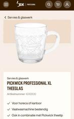 Pick Wick XL 12x theeglazen NIEUW, Ophalen, Glas of Glazen, Nieuw, Glas