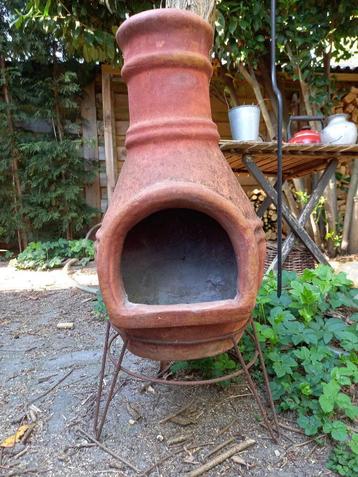Mexicaans Stenen Kacheltje / Tuinhaard beschikbaar voor biedingen