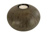 WAXINELICHT DESIGN GOLD BLACK DIA 16 CM NIEUW, -, Zwart, -, Nieuw