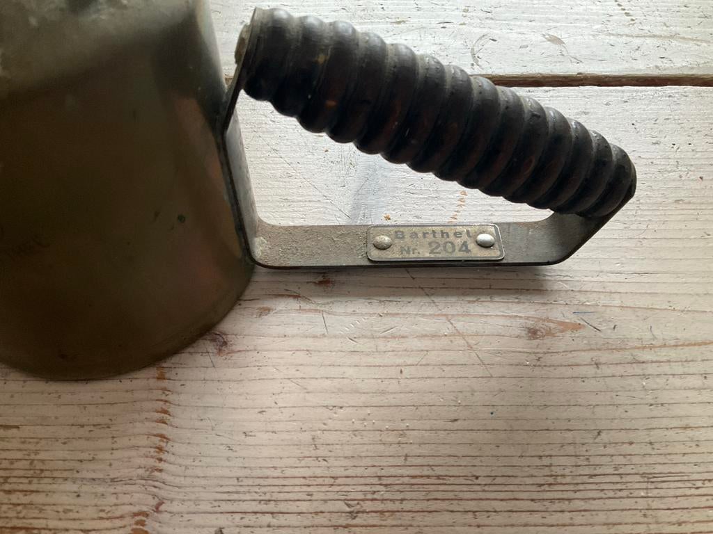 Oude Geel Koperen Soldeerbrander, Antiek en Kunst, Antiek | Gereedschap en Instrumenten, Ophalen of Verzenden