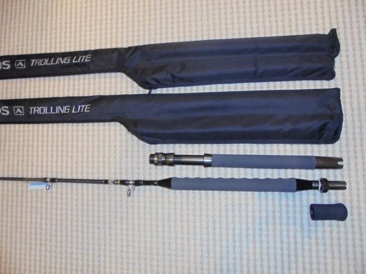 Shimano Tyrnos A Trolling Lite 2,19m 16Lbs Boot Hengel Nieuw, Watersport en Boten, Hengelsport | Zeevissen, Nieuw, Werphengel