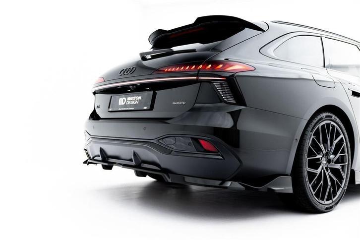 Maxton Design Audi A6 S Line C9 Rear Diffuser Vertical Bar V, Auto diversen, Tuning en Styling, Verzenden