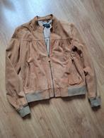 Bruin, suède jasje, maat 36, Kleding | Dames, Ophalen of Verzenden, Gedragen, Maat 36 (S), Bruin