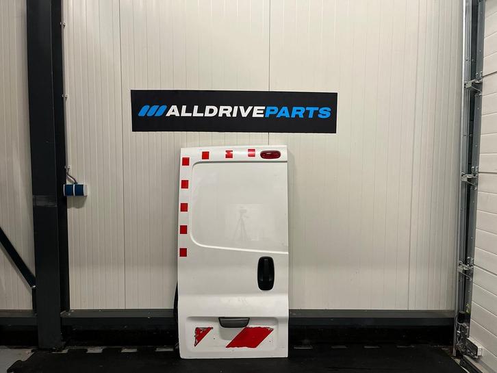 Renault trafic Opel Vivaro linker achterdeur wit 7750311421, Auto-onderdelen, Carrosserie en Plaatwerk, Deur, Achter, Links, Gebruikt