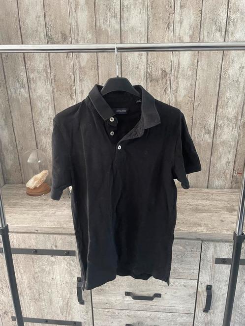 Jack & Jones polo, Kleding | Heren, Polo's, Zo goed als nieuw, Maat 48/50 (M), Zwart, Ophalen of Verzenden