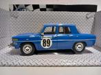 Renault 8 Gordini #89 sedan blauw 1967 Solido metal 1:18 KRD, Hobby en Vrije tijd, Modelauto's | 1:18, Ophalen of Verzenden, Zo goed als nieuw