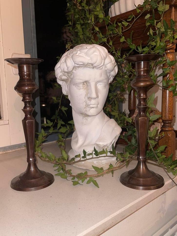 Standbeeld van Alexander de Grote – oud en decoratief, Antiek en Kunst, Kunst | Beelden en Houtsnijwerken, Ophalen of Verzenden