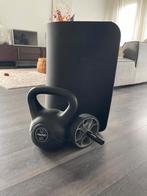 Sportset: Kettlebell, Matje & Roller - Avento, Ophalen, Zo goed als nieuw, Kettlebell