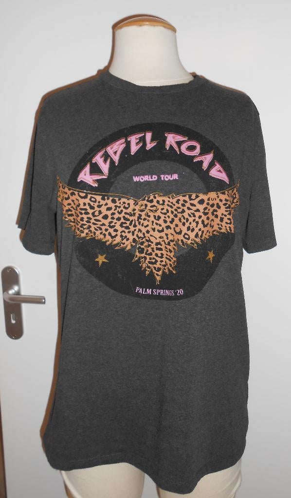Loavies T-shirt donkergrijs mt S, Ophalen of Verzenden, Korte mouw, Maat 36 (S), Grijs