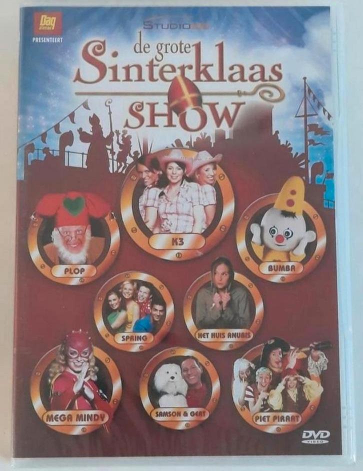 Studio 100 De Grote Sinterklaas Show DVD NIEUW!, Cd's en Dvd's, Dvd's | Kinderen en Jeugd, Nieuw in verpakking, Alle leeftijden