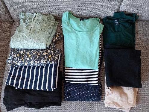 Compleet pakket zomerkleding zwangerschap S/M, Kleding | Dames, Positiekleding, Zo goed als nieuw, Jurk, Maat 38/40 (M), Zwart