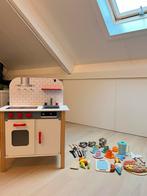 spelkeukentje/puzzels/kinderautotje/schoolbus, Kinderen en Baby's, Speelgoed | Speelkeukens, Ophalen, Zo goed als nieuw, Kunststof