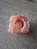 Waxine licht houder van zoutsteen, Ophalen, Nieuw, Overige materialen