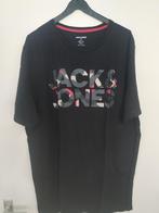 T shirt heren maat 4 XL Jack&Jones Zwart, Zwart, Overige maten, Ophalen of Verzenden, Gedragen