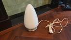 Originele Menhir giso/gispen tafellamp/plafonniere jaren 30, Ophalen, Zo goed als nieuw, Glas