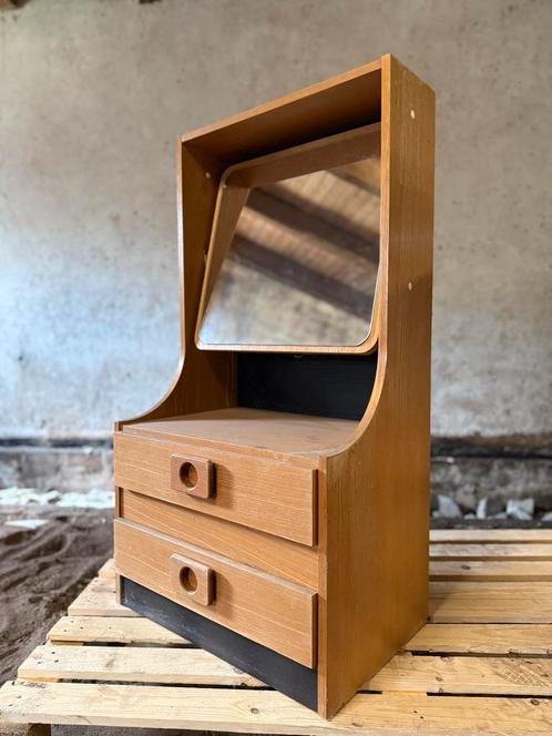 Vintage kaptafel, Huis en Inrichting, Tafels | Kaptafels, Gebruikt, 100 tot 150 cm, 50 tot 100 cm, Hout, Ophalen