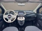 Fiat 500C 0.9 TwinAir T Lounge 2018 ZWART | Cabrio | Benzine, 86 pk, Gebruikt, Euro 6, LED verlichting