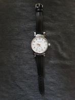 H. Wolter-Moeri chaux de fonds marriage horloge., Sieraden, Tassen en Uiterlijk, Overige merken, Leer, Staal, Polshorloge