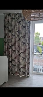 Verduisterende gordijnen - jungle voor kinderkamer, Ophalen, Zo goed als nieuw, Gordijnen of Lamellen