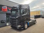 Scania 590S V8 NGS A4X2NB retarder Fullair 6xballons Pto Nig, Auto's, Vrachtwagens, Automaat, Achterwielaandrijving, Euro 6, Scania