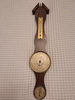 Vintage Barometer met Thermometer, Ophalen of Verzenden