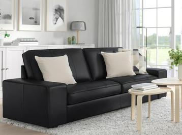 1x Lederen bank IKEA Kivik Grann/Bomstad zwart - afbeelding 4