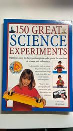 150 Great science experiments Chris oxlade (proefjes), Boeken, Gelezen, Ophalen of Verzenden