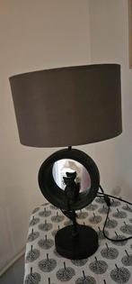 Mooie tafel/dressoir lamp, bruine kleur., Huis en Inrichting, Lampen | Tafellampen, Ophalen, Zo goed als nieuw, Minder dan 50 cm
