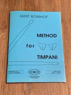 Method for timpani, Muziek en Instrumenten, Ophalen, Gebruikt, Klassiek, Drums of Percussie
