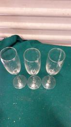 Champagne glazen, flûtes, 3 stuks, Verzamelen, Glas en Borrelglaasjes, Ophalen of Verzenden, 'T Olde Gre-j, Info@toldegrej.nl